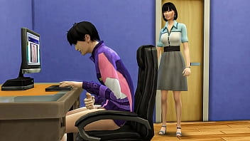 Chinesische milf erwischt ficken vor der kamera